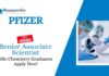 MSc Chemistry Jobs at Pfizer | Apply Now For The Senior Associate Scientist Role