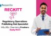 MSc Chemistry Jobs at Reckitt | Apply Now For The Regulatory Operations Publishing Hub Specialist Role 