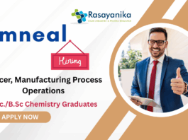 Manufacturing Job at Amneal For Chemistry Graduates | Apply Now