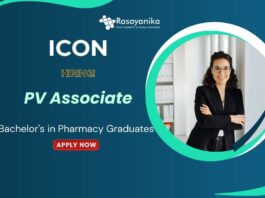 PV Associate Job at ICON |For Pharmacy Graduates Apply Now