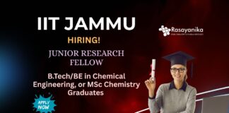 PhD Opportunity at IIT Jammu | Chemistry Graduates Apply Now