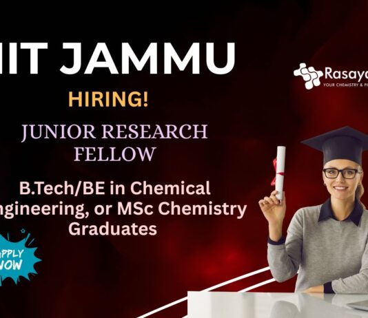 PhD Opportunity at IIT Jammu | Chemistry Graduates Apply Now