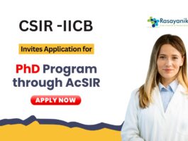 PhD Program at CSIR-IICB | Eligible Candidates Apply Now for AcSIR PhD Positions