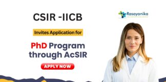 PhD Program at CSIR-IICB | Eligible Candidates Apply Now for AcSIR PhD Positions