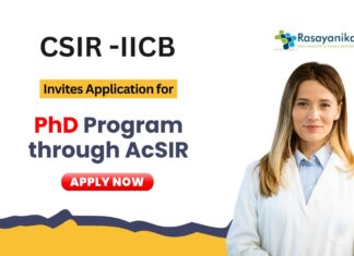 PhD Program at CSIR-IICB | Eligible Candidates Apply Now for AcSIR PhD Positions