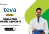 Pharma Job at Teva Pharmaceuticals | Apply Now for the Regulatory Affairs Associate Position