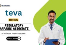 Pharma Job at Teva Pharmaceuticals | Apply Now for the Regulatory Affairs Associate Position