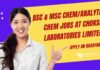 BSc & MSc Chem/Analytical Chem Jobs