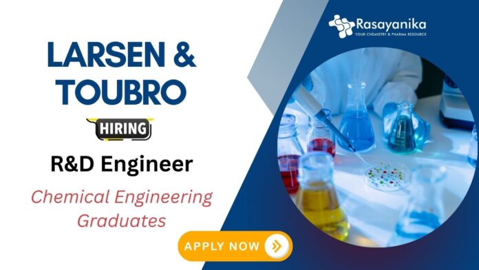 R&D Engineer Job at Gujarat | Chemical Engineering Graduates Apply