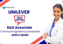 R&D Job at Unilever. Apply Now.