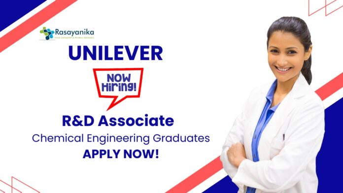 R&D Job at Unilever. Apply Now.