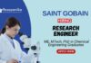 Recent Chemical Engineering Job at Saint-Gobain | Apply Now For The Research Engineer Role