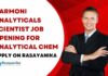 Chemistry Jobs at Harmoni Analyticals