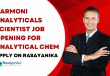 Chemistry Jobs at Harmoni Analyticals