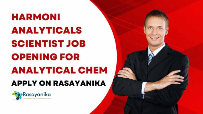 Chemistry Jobs at Harmoni Analyticals