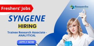 Freshers Chemistry Jobs at Jubilant Biosys | MSc Analytical Chemistry Candidates Apply Now