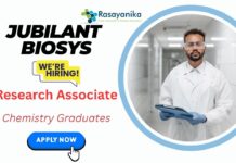 Research Associate Jobs in Noida | Jubilant Hiring - Chemistry Graduates Apply Now