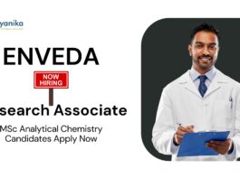 Research Associate Jobs at Enveda | MSc Analytical Chemistry Candidates Apply Now