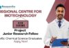 Research Jobs at RCB | MSc Chemical Science Graduates Apply Now For The JRF Role
