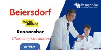Researcher Job Vacancy at Beiersdorf | Hiring Chemistry Graduates-Apply Now