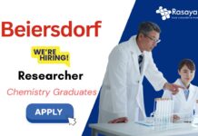 Researcher Job Vacancy at Beiersdorf Hiring Chemistry Graduates-Apply Now