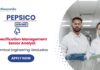 Research Jobs | Pepsi Company Recruitment for Specification Management Senior Analyst