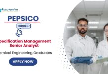 Research Jobs | Pepsi Company Recruitment for Specification Management Senior Analyst