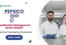 Chemical Engineering Job Vacancies at PepsiCo