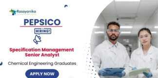 Chemical Engineering Job Vacancies at PepsiCo