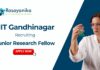 JRF Recruitment at IIT Gandhinagar | MSc Chemistry Candidates Apply Now