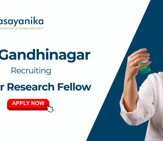 JRF Recruitment at IIT Gandhinagar | MSc Chemistry Candidates Apply Now