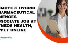 MSc Pharmaceutical Sciences Job Openings at Syneos