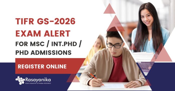 TIFR GS 2026 Exam Alert - Application Form, Registrations, Official Notification