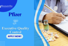 QC Jobs at Pfizer | BSc Graduates Apply Now for Executive Quality Control Role