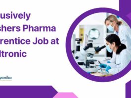 Freshers Pharma Job Openings at Medtronic