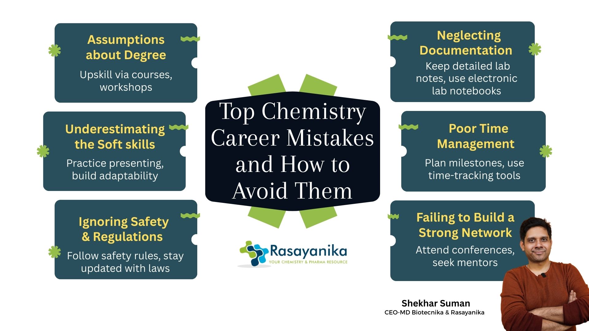 Top Chemistry Career Mistakes and How to Avoid Them. Soft skills To Adapt