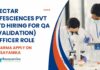 Pharma Jobs in QC at Nectar Lifesciences Pvt Ltd