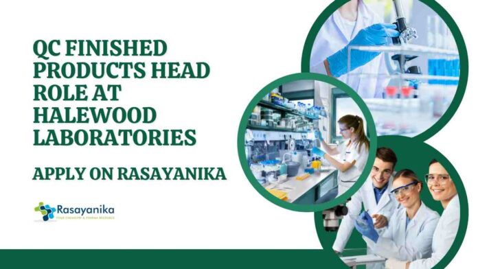 MPharm & BPharm Job Vacancies at Halewood Laboratories
