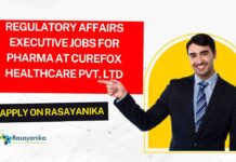 MPharm & BPharm Job Vacancies at Curefox Healthcare Pvt. Ltd