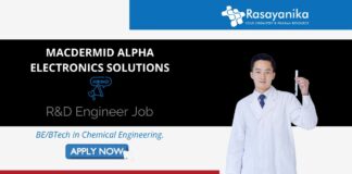 Latest R&D Engineer Job | at MacDermid Alpha Electronics Solutions, Apply Now