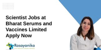 Scientist Jobs at Bharat Serums and Vaccines Limited | Apply Now