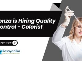 QC Jobs at Lonza | BSc Chemistry Graduates Apply Now