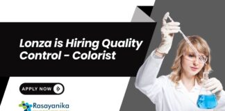 QC Jobs at Lonza | BSc Chemistry Graduates Apply Now