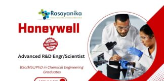 Advanced R&D Engineer Scientist – Hydroprocessing & Renewable Fuels at Honeywell Gurgaon ,Research Development jobs