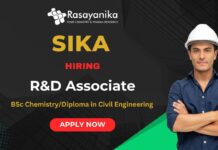 Apply now for civil engineering jobs and chemistry jobs in cement additive research.