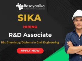 Apply now for civil engineering jobs and chemistry jobs in cement additive research.