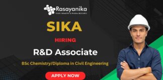 Apply now for civil engineering jobs and chemistry jobs in cement additive research.