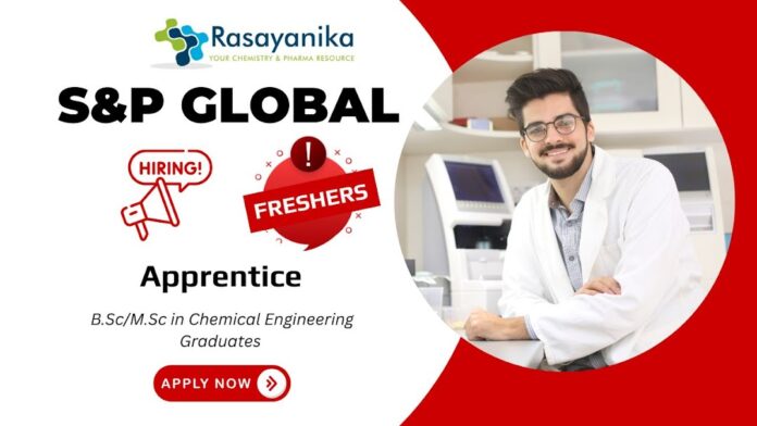 Apprentice Opportunity at OMD Consulting – S&P Global, Gurgaon ,Chemical engineering freshers job
