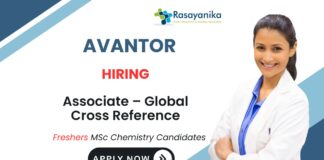 Avantor Careers Data Analysis Job in  Coimbatore Freshers Job - Associate Position