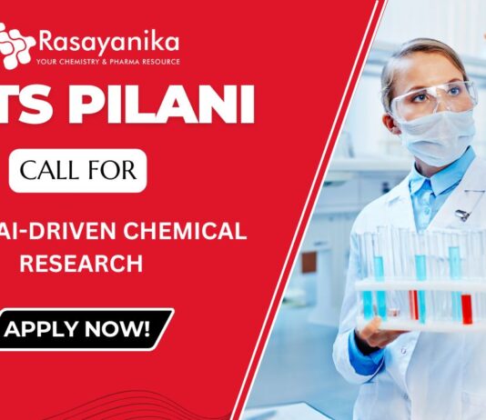 BITS Pilani Goa Call for JRF Position in AI-Driven Chemical Research Apply Now!
